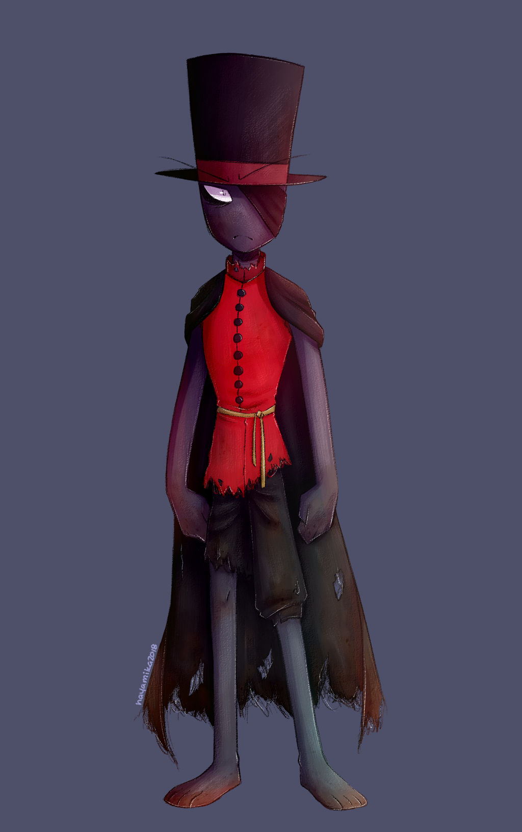 Villainous - Backstory AU Torn Outfit Concept by HayaMika