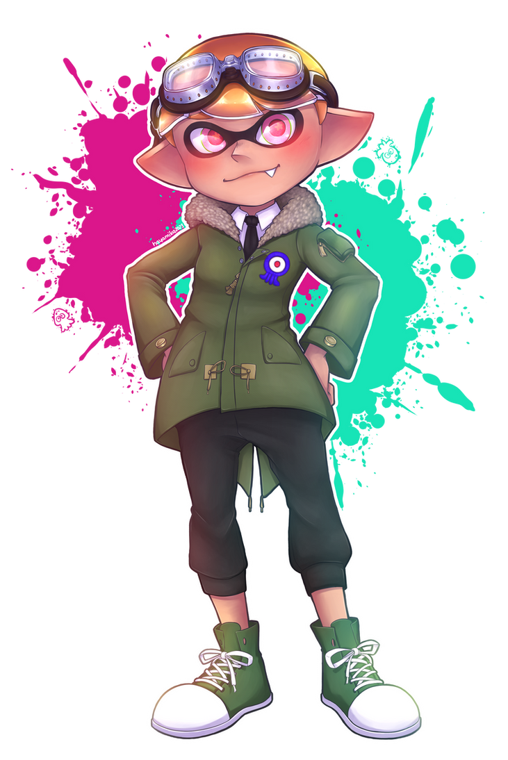 Inkling go brrr by HayaMika on DeviantArt