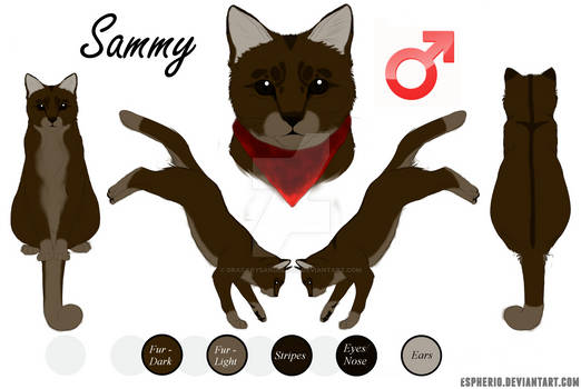 Sammy Reference Sheet - WIP