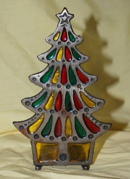 stained glass tree
