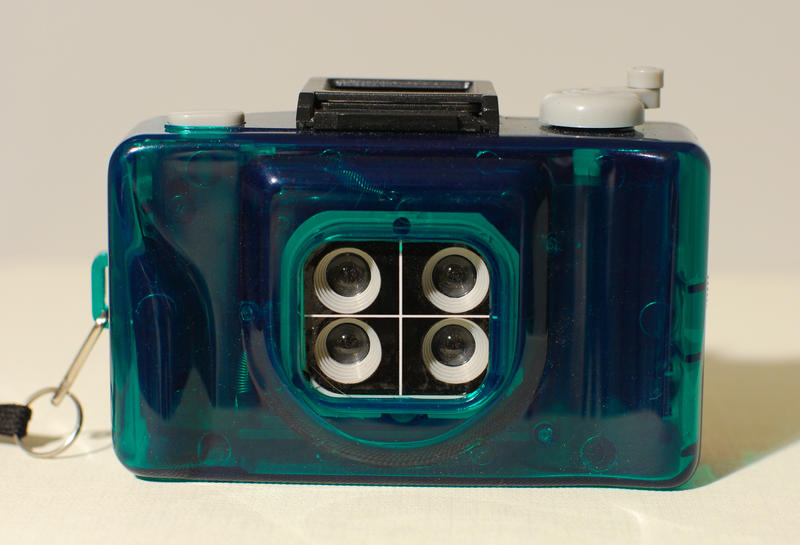 plastic quad camera