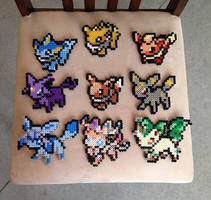 Eeveelution bead sprites