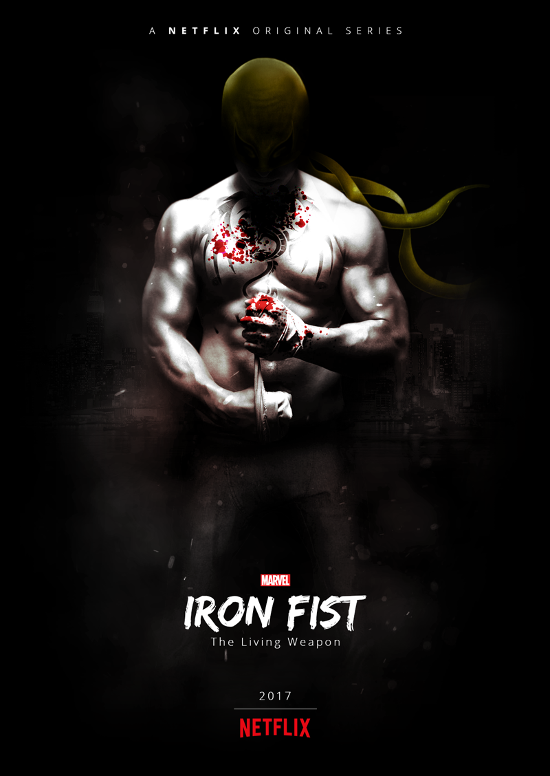 Iron Fist Poster  Iron fist marvel, Iron fist, Iron fist netflix