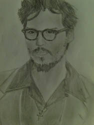 Portrait of Johnny Depp