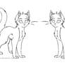 cat ref lineart