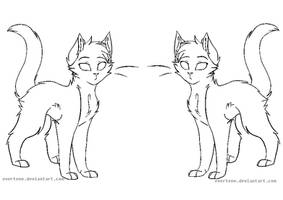 cat ref lineart