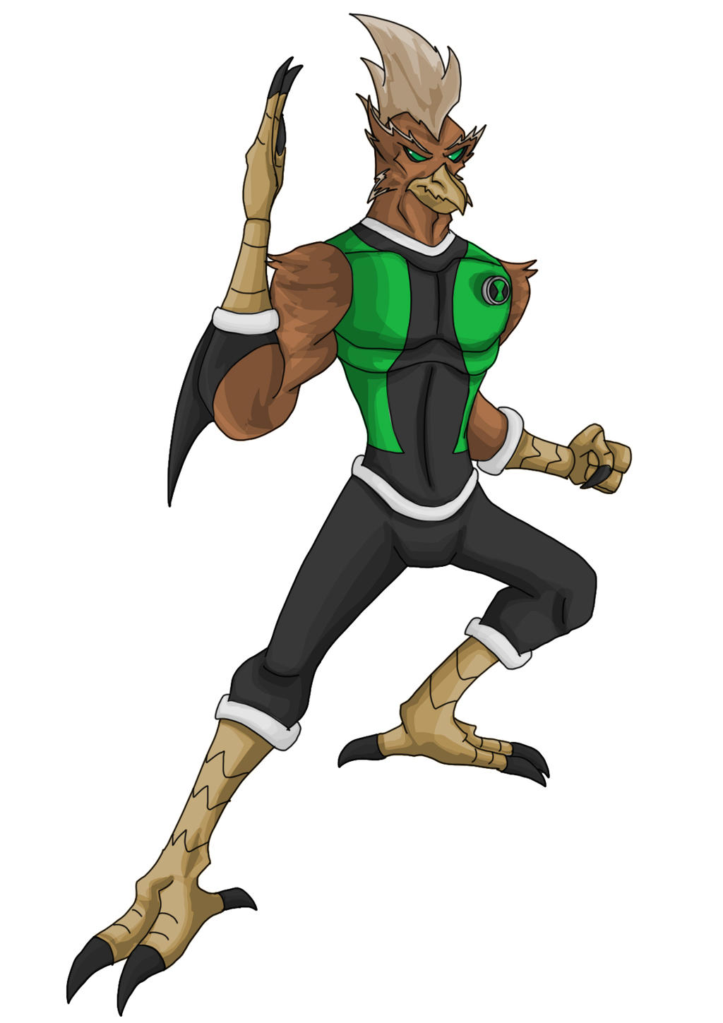 Karate Hawk (True Omniverse) by PowerMaster17 on DeviantArt