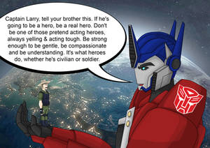 Optimus Prime's Inspiration Speech