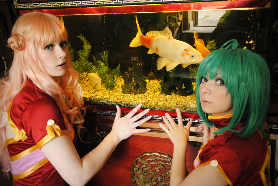 Ranka and Sheryl on fish tour