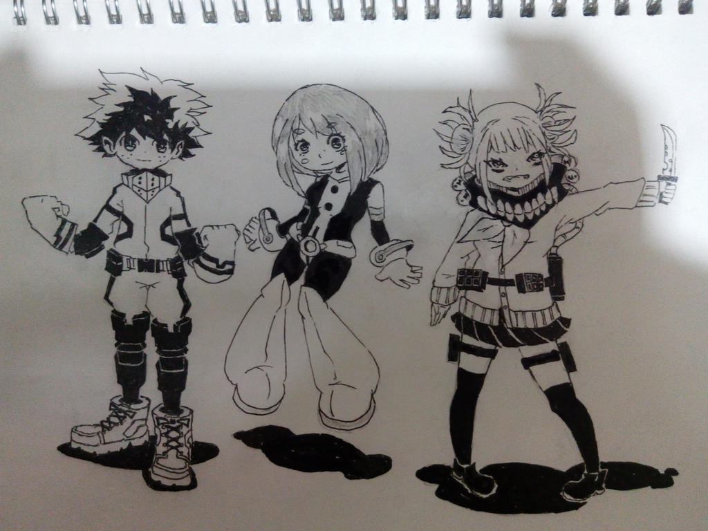 Sketch 002: BNHA Characters
