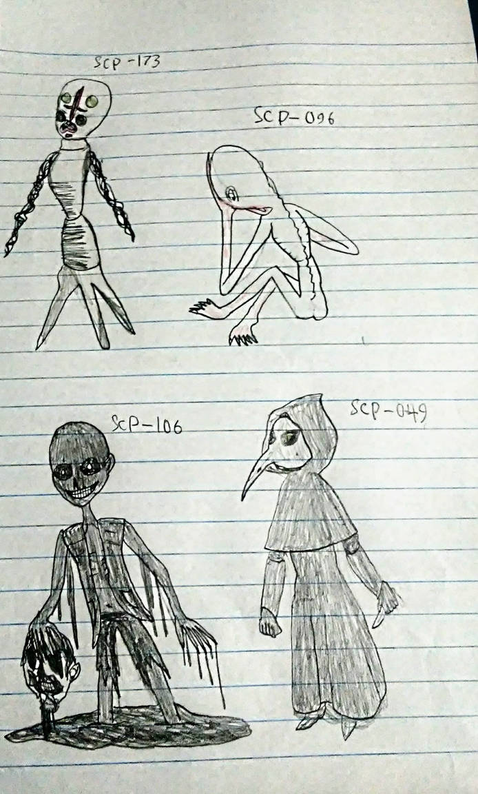 SCP sketch 1 by K3lv1nM1re on DeviantArt
