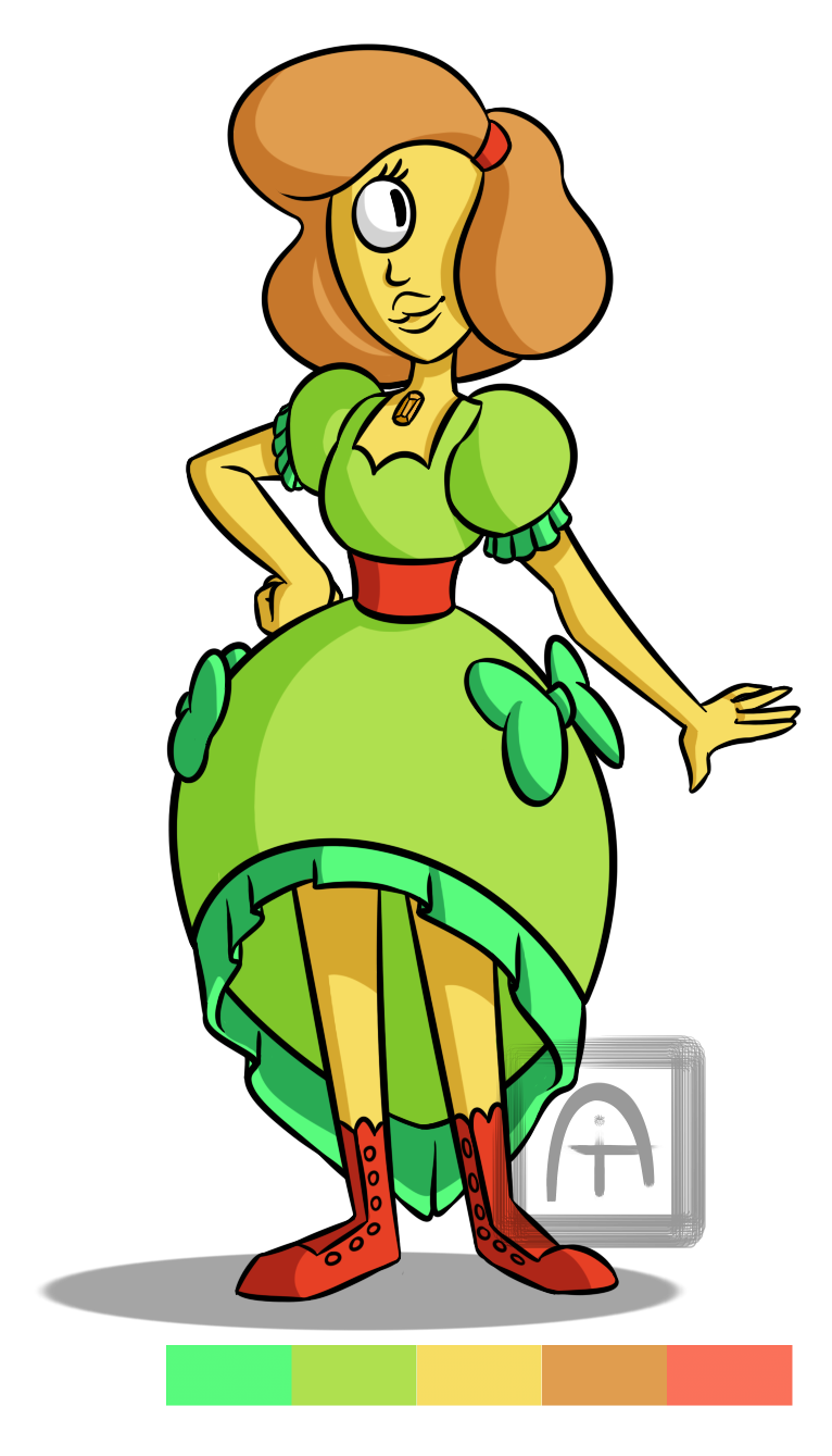 Steven Universe OC - Honey Topaz by RedCatStudioArt on DeviantArt