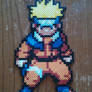 Naruto made from perler beads