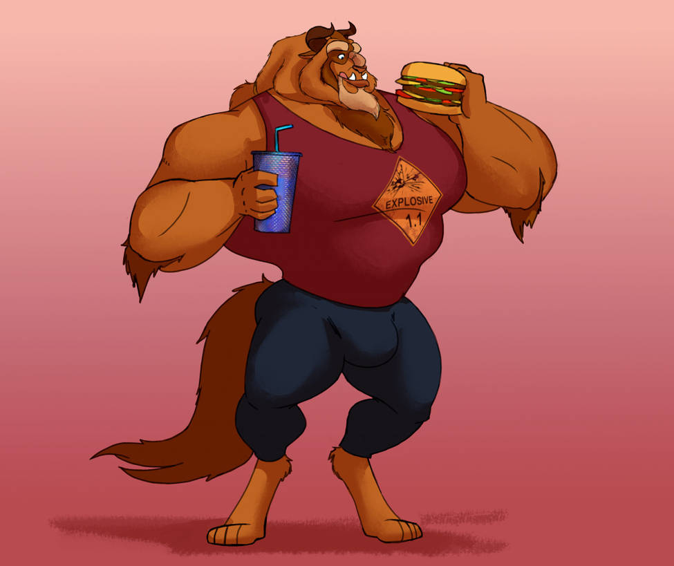 Animals. Muscle Deviantart Beast muscles monaster by alexdevilsajisoul on DeviantArt