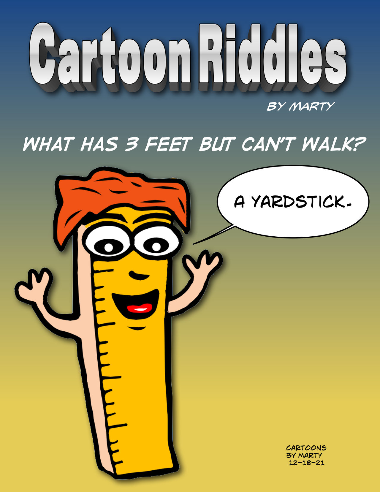 Cartoon Riddles Yardstick by CartoonsbyMarty on DeviantArt