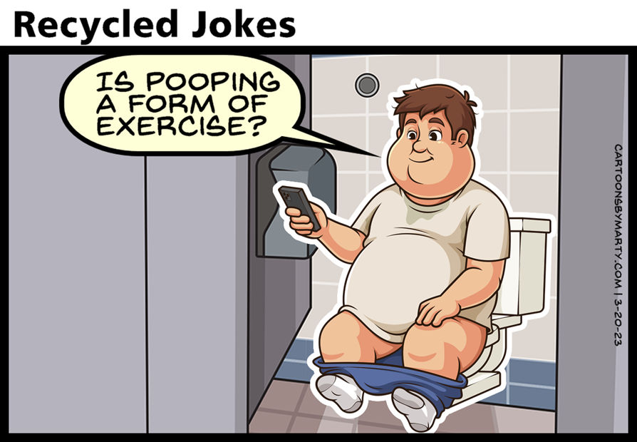 Cartoons Defecating Recycled Jokes - Pooping by CartoonsbyMarty on DeviantArt