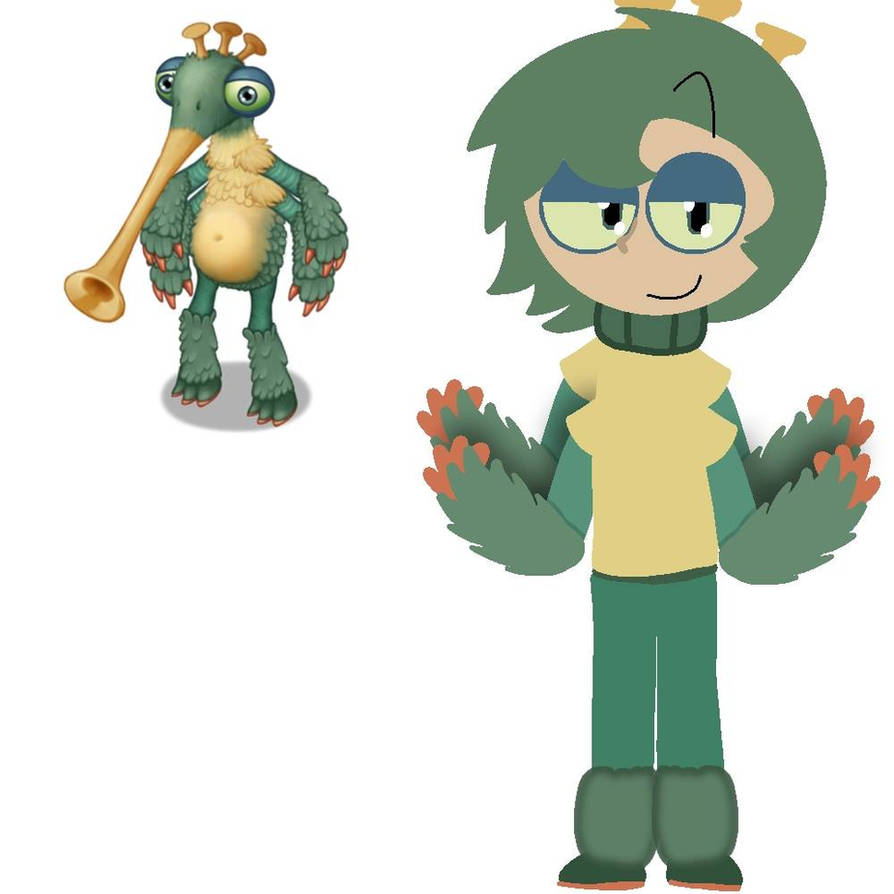 Floogull (my human. Version) by bish0pgay on DeviantArt