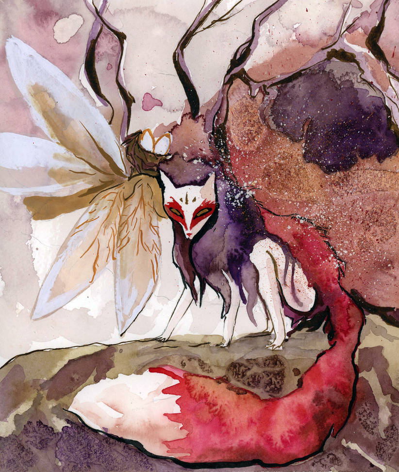 Fox Spirit by DrowsyDoormouse Fox Spirit by DrowsyDoormouse