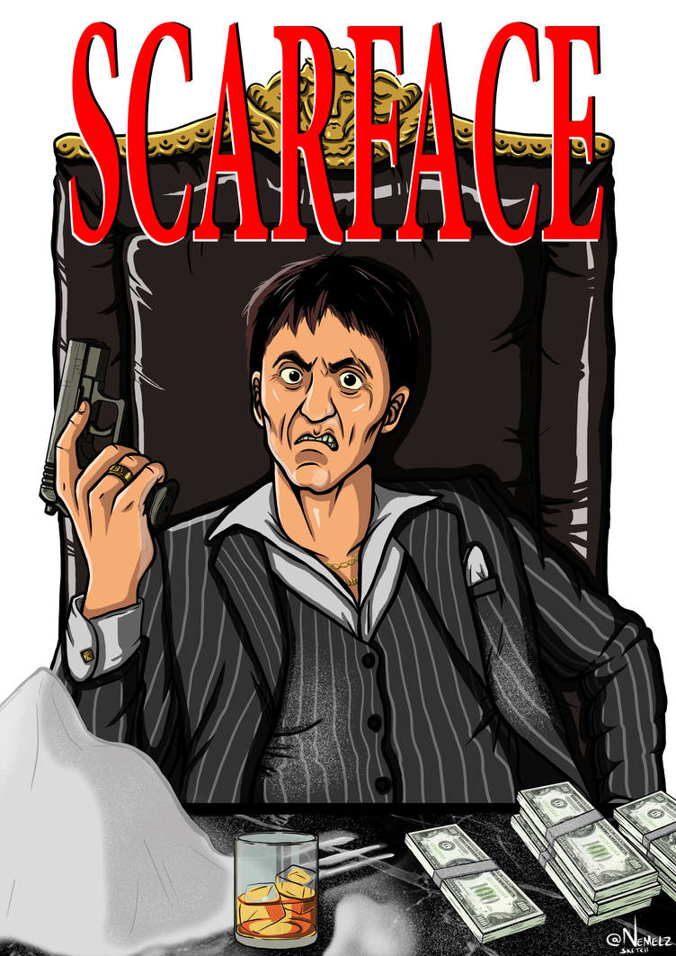 Scarface One Hand Scarface by Nemelz01 on DeviantArt