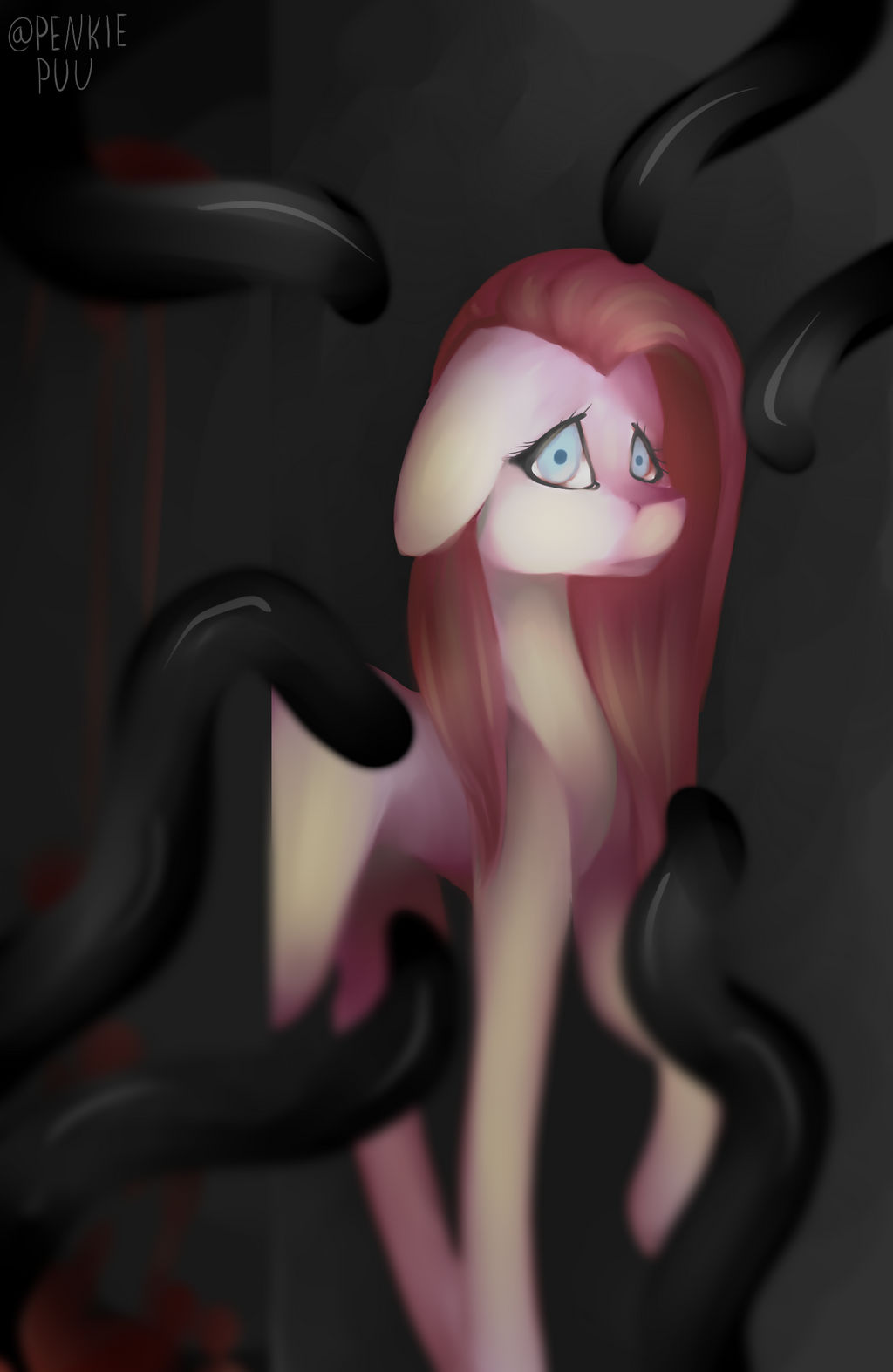 Mlp Slender Slender pony by PenkiePuu on DeviantArt