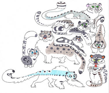 Explore the Best Snow_leopard Art