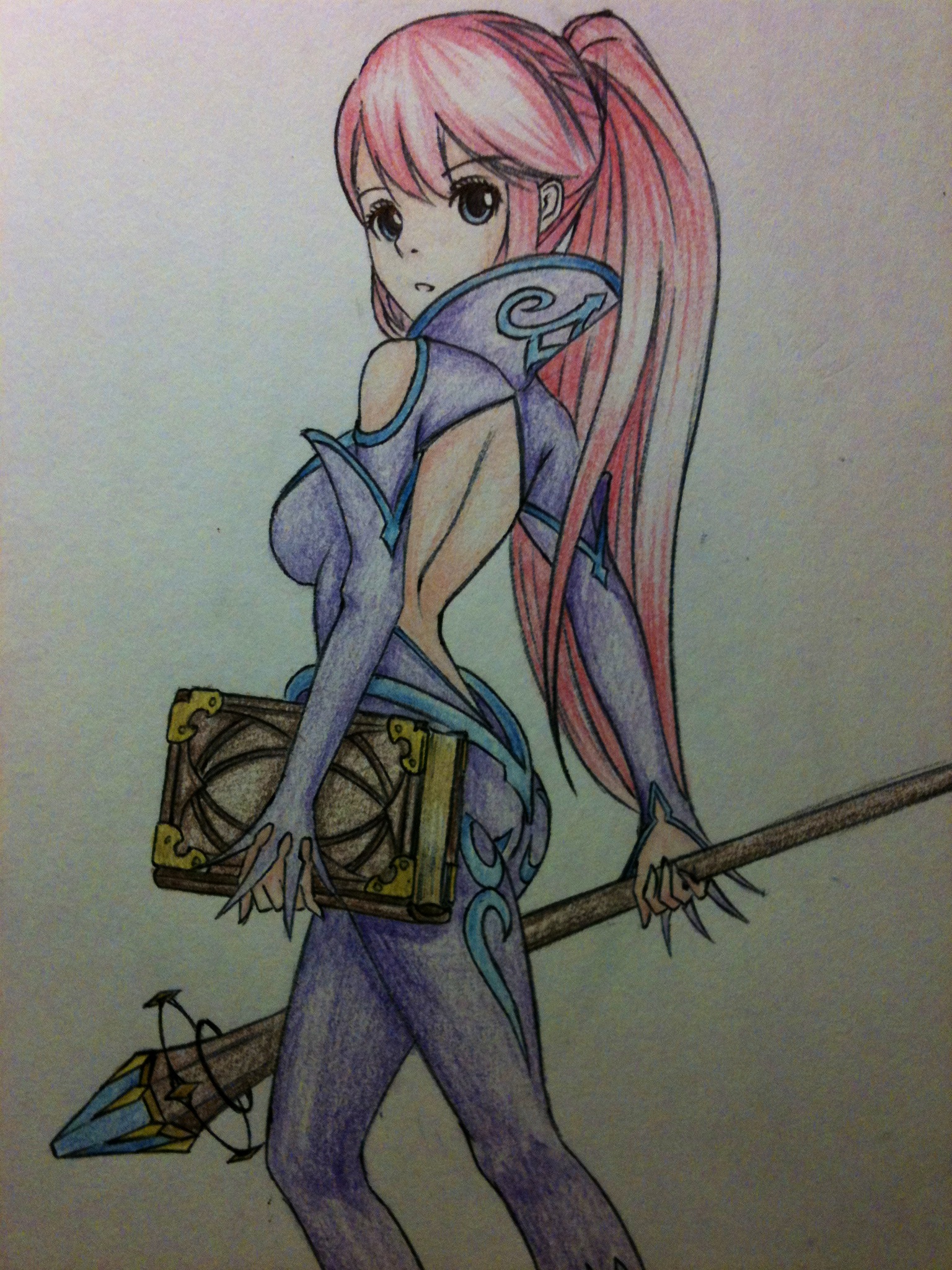 Anime girl - Dragon Nest Sorceress