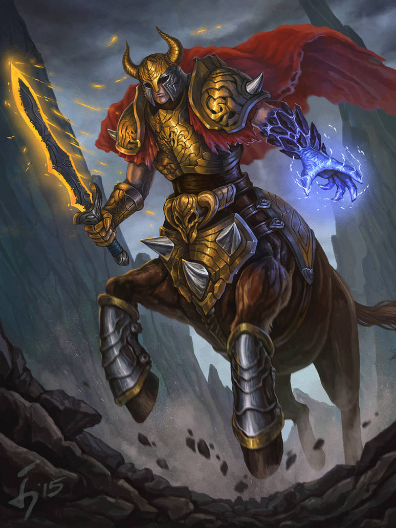 Centaur by denn18art on DeviantArt