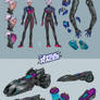 Radical Racer: Levina_Concept Art