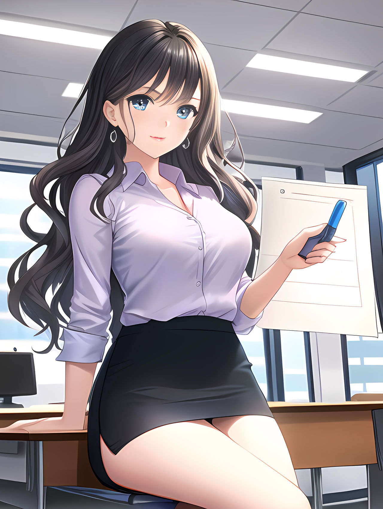 Lab51 Office Lady by Lab51 on DeviantArt