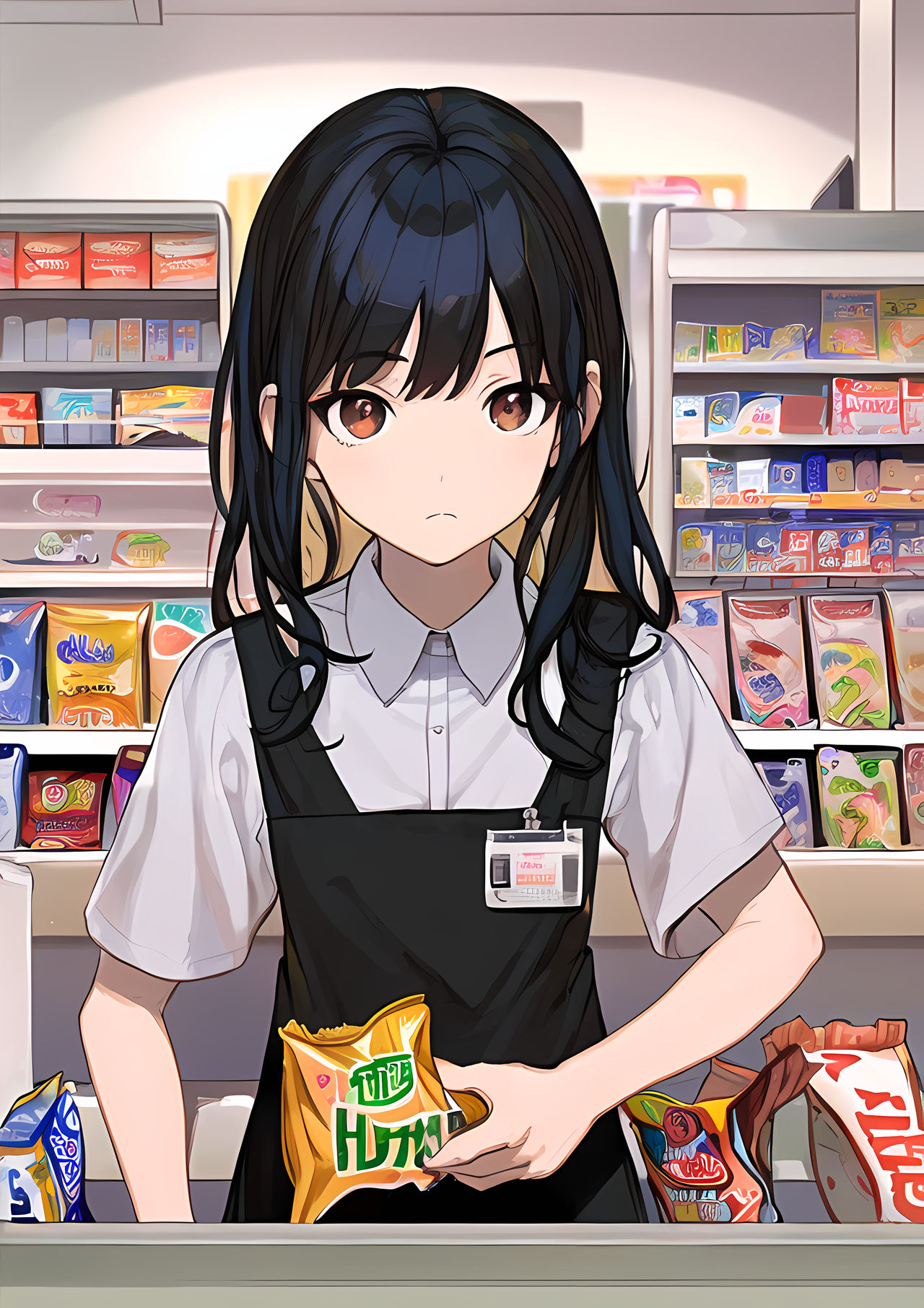 Lab51 Cashier Girl by Lab51 on DeviantArt