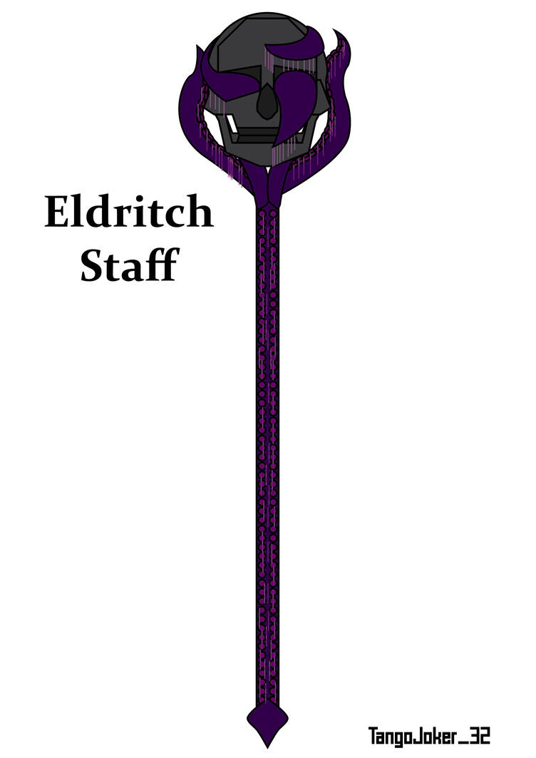 Eldritch Staff by TangoJoker-32 on DeviantArt