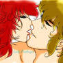 Aioria x Marin. Let's make love and not war.