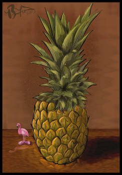 Pineapple with Toy