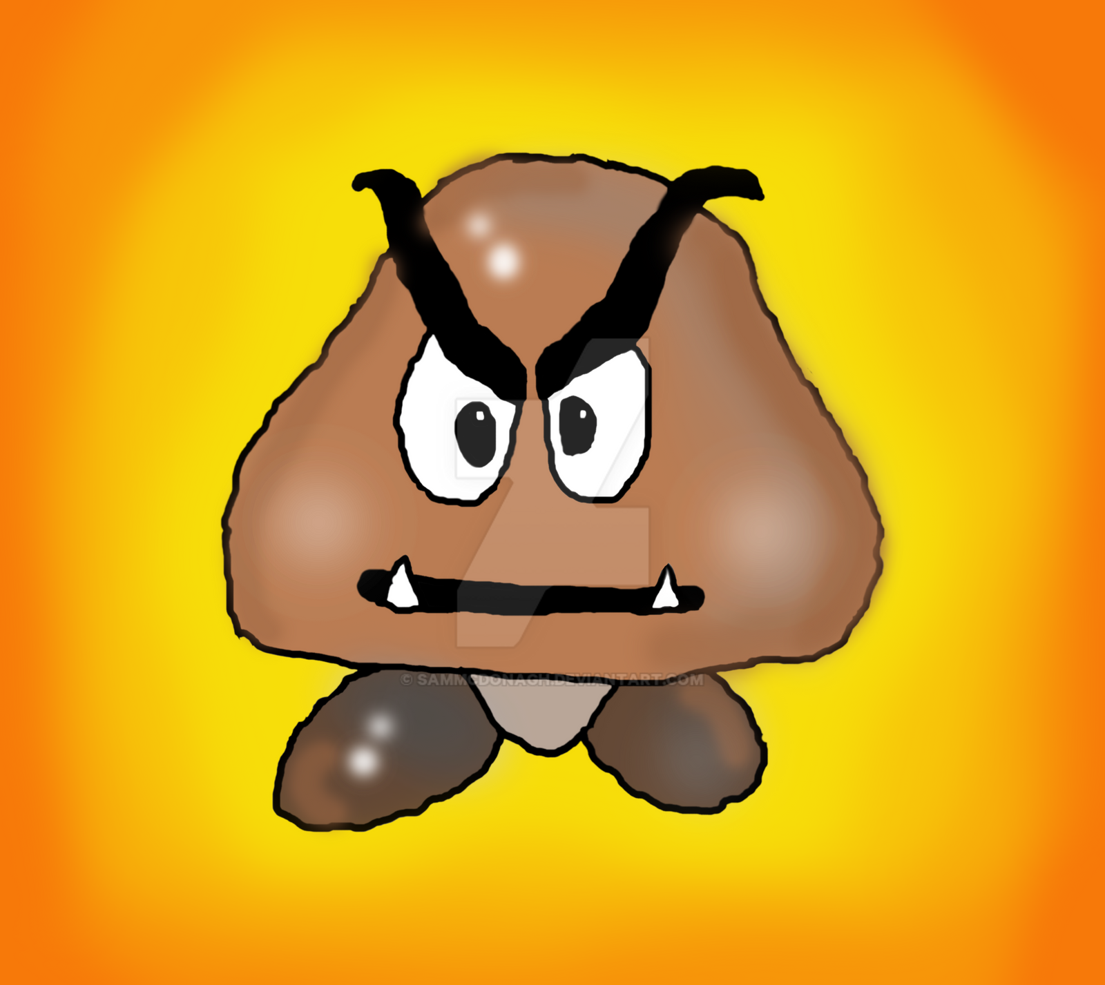 Mario Brown Mushroom By Sammcdonagh On DeviantArt mario-brown-mushroom-by-sammcdonagh-on-deviantart