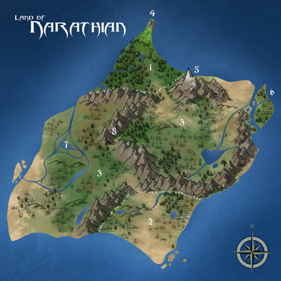RoC: Map by SummonWolf on DeviantArt