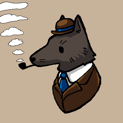smoking dog by FerioWind on DeviantArt