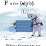 MGS - F is for footprints