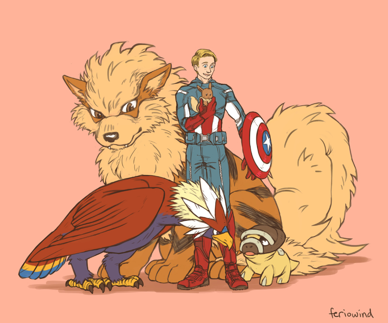 AVENGERS+PKMN - justice