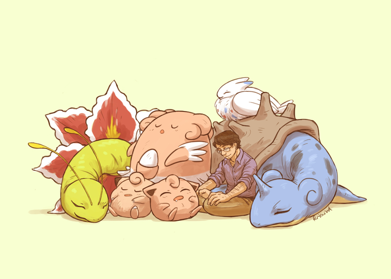 AVENGERS+PKMN - meditation