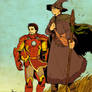 AVENGERS - the iron knight and green mage