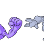 Alternate Shinies: Geodude, Graveler, and Golem