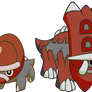 Alternate Shinies: Shieldon and Bastiodon