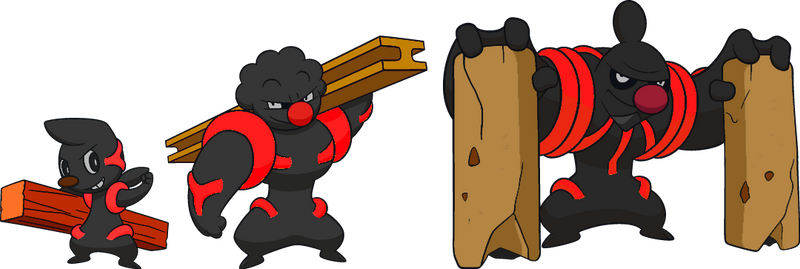 Timburr Final Evolution Explore the Best Conkeldurr Art | DeviantArt