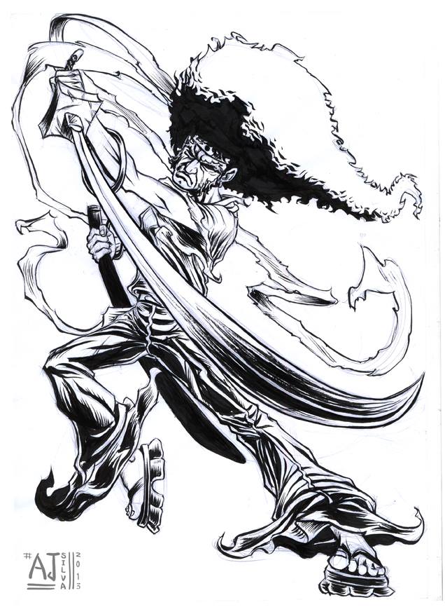 Afro Samurai by JefferyWootenJr on DeviantArt