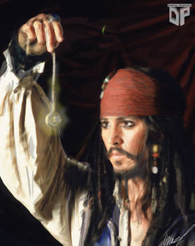 Jack Sparrow Digi Paint