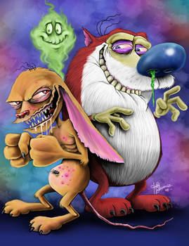 Ren , Stimpy...and stinky