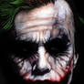 Heath as the Joker