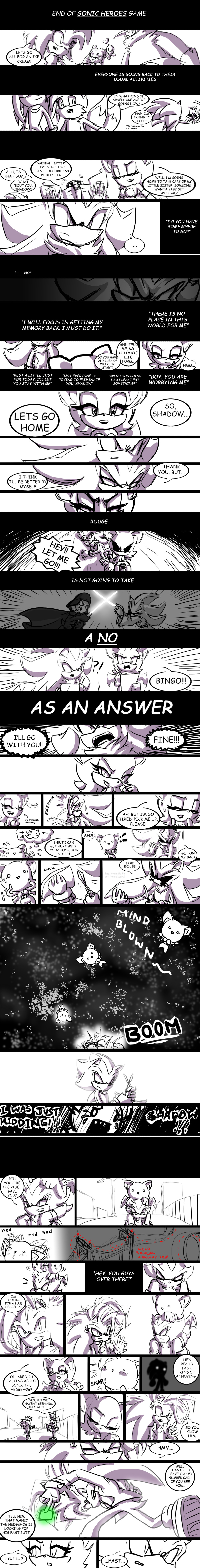 SONIC RANDOM STORIES: Lost Shadow, part 1