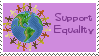 Support Equality Stamp by RoseSagae