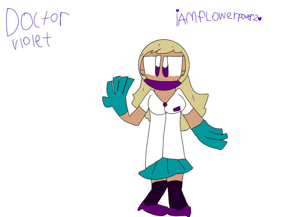 Doctor violet by iamflowerpower2 on DeviantArt